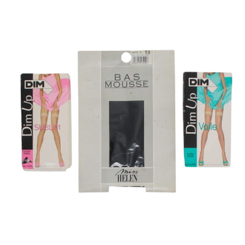 Lot de 3 collants panachs - Taille 3 - Label Emmaus - Modalova