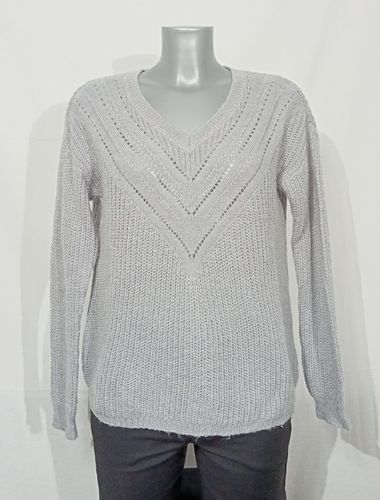 Pull gris en maille - Pimkie - S - pimkie - Modalova