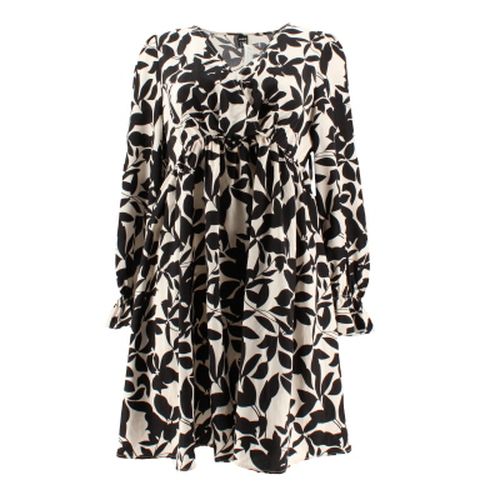 Robe crue et noire imprime - Taille 38 - shein - Modalova