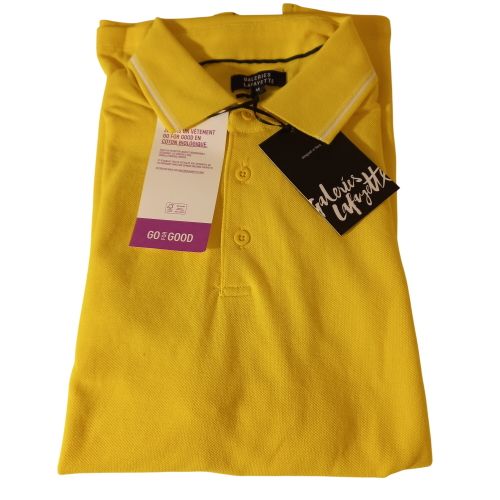 POLO GALERIES LAFAYETTE TAILLE M COULEUR JAUNE - galeries la fayette - Modalova