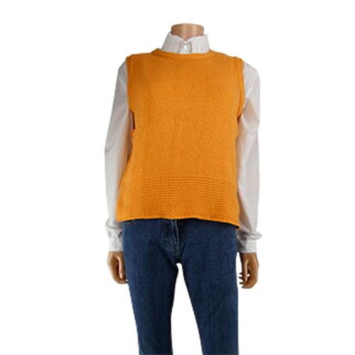 Pull sans manches oronge - taille 38/40 - Label Emmaus - Modalova
