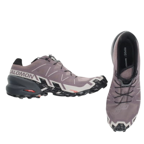 Chaussures mauves de randonne imprimes - Pointure 41 ,5 - salomon - Modalova