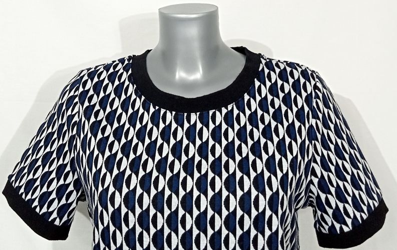 Top maille - M - motifs gomtriques noir et blanc - cache cache - Modalova