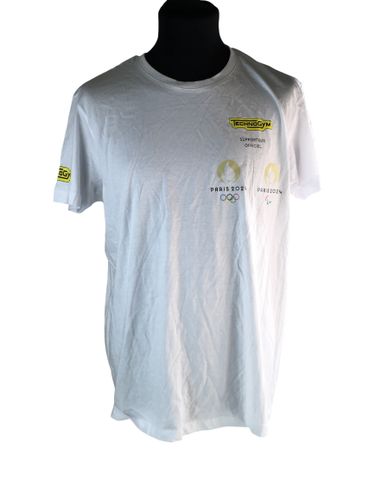 T-shirt Paris 2024 blanc taille L - Label Emmaus - Modalova