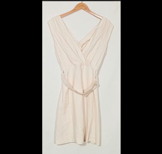 Robe Neuve Mango - S - drape cru, dcollet V, sans manche - mng - Modalova