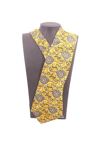 Cravate à cœurs vintage / 100% soie - Signée - Christian Lacroix - Modalova