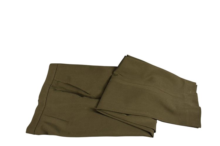 Pantalon droit noir , taille 44 en crpe et lasthanne - max mara - Modalova