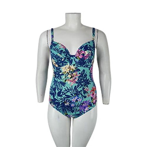 Maillot de bain clair imprimé 1 pièce - Tanaïs - Taille 105C - Label Emmaus - Modalova