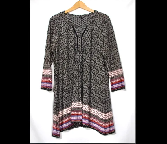 Robe bohme fluide imprime - T5 - non renseigne - Modalova
