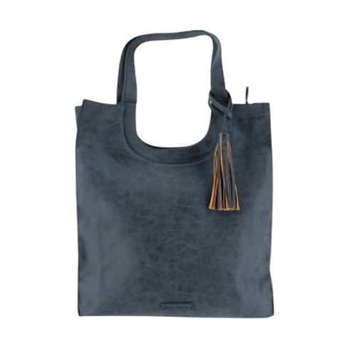 Sac  main bleu imprim - Taille 34x30 cm - enrique benetti - Modalova