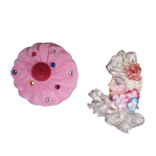 Broche branchée et boite à bijou Muffin - Label Emmaus - Modalova