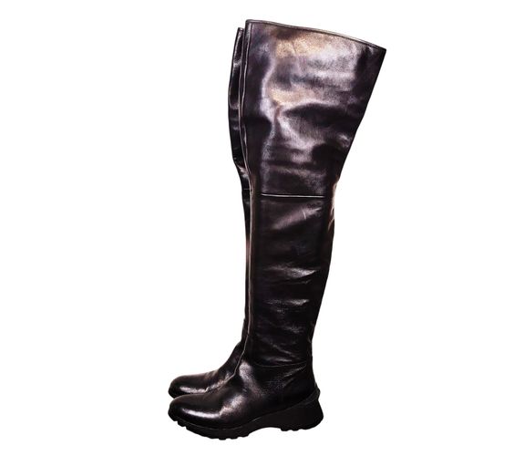 Bottes cuissardes cuir - Pointure 40 - prada - Modalova