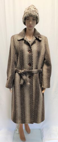 Manteau long en laine de la marque "Lama Laine" (Taille 42) - Label Emmaüs - Modalova