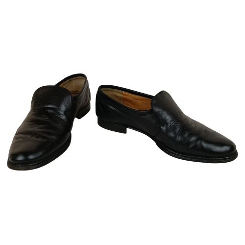 Chaussures noires, taille 7 (équivalent à 40,5), tout cuir - Bally - Modalova