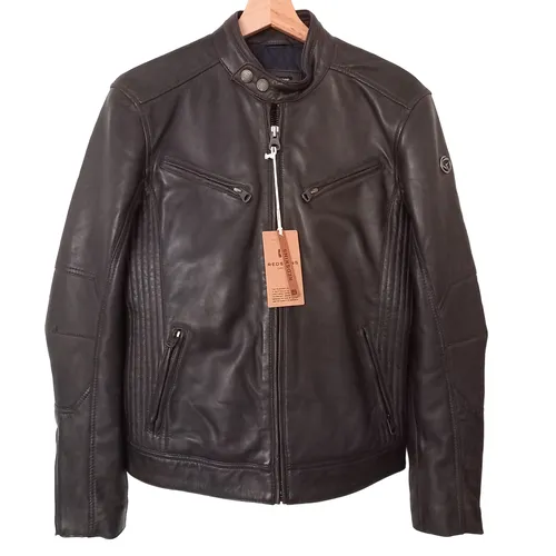 Blouson marron cuir - Redskins - S - redskins - Modalova