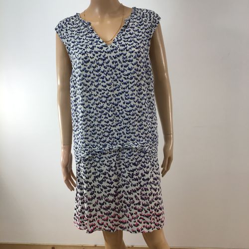 Robe  motif - Taille 38 - comptoir des cotonniers - Modalova