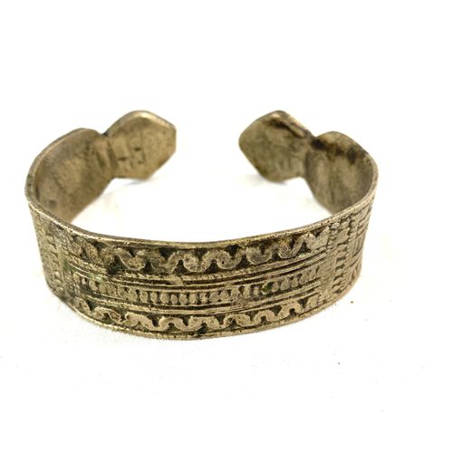 Bracelet manchette en mtal - Ethnique Berbre - Label Emmaus - Modalova