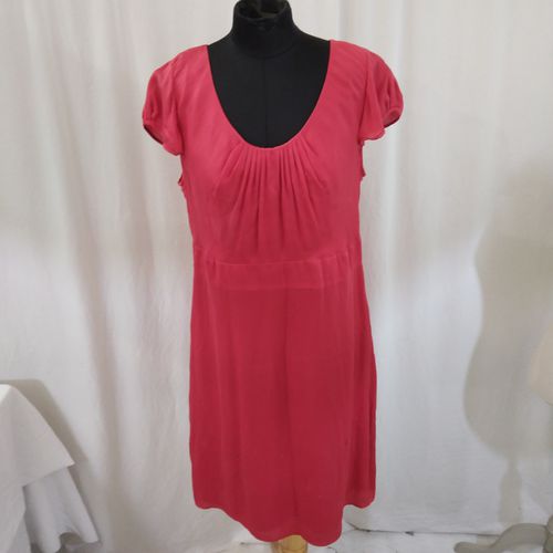 Robe Caroll rouge - 44 - Label Emmaus - Modalova