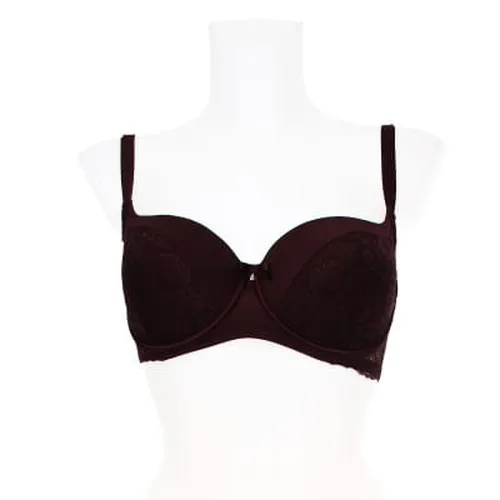 Soutien gorge taille 90D, dentelle bordeaux avec armatures - c&a - Modalova