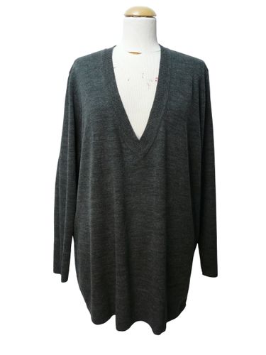 HF373 - Pull lger  grand col V - Atelier Cration - Taille 52 - Label Emmaus - Modalova