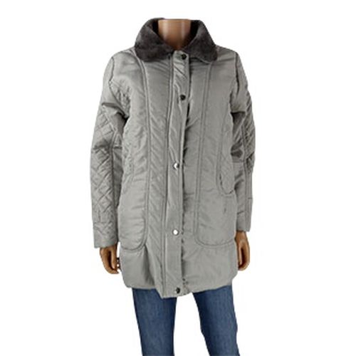 Veste beige  col fausse fourrure - Taille 42/44 - anne de lanay - Modalova