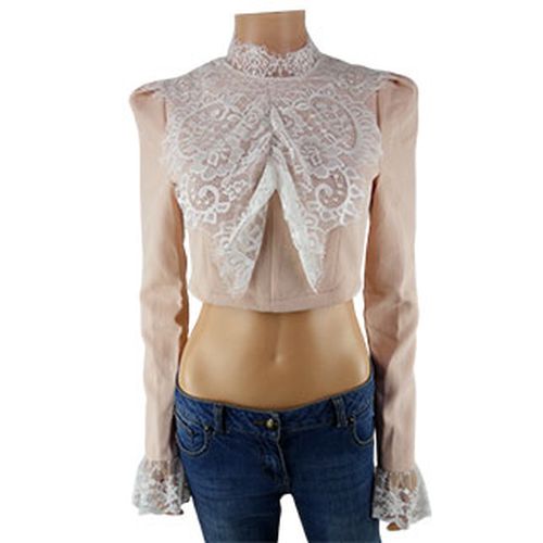 Crop-top avec dentelle - Taille S - wiwalorna - Modalova