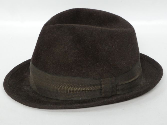 Chapeau de style Fedora en feutre poil de marque Paris - mossant - Modalova