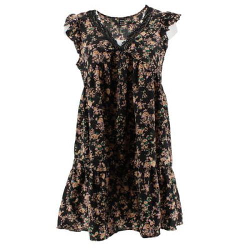 Robe courte imprime floral - taille 38 - shein - Modalova