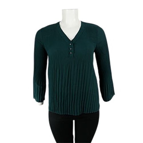 Blouse plissé col V - Formul - Taille 44 - Label Emmaus - Modalova
