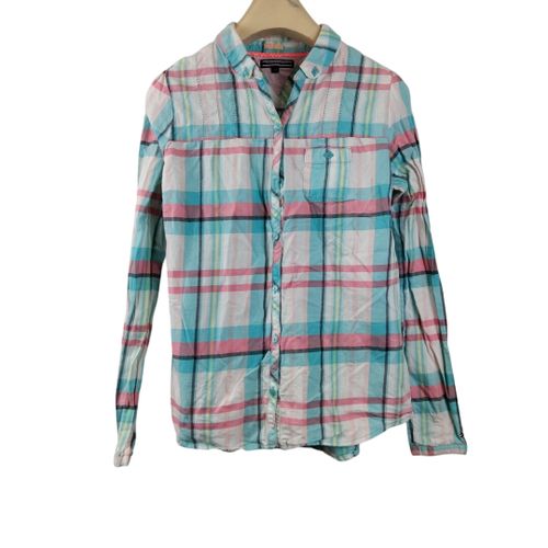 Chemisier multi couleur 100% coton - Taille 34 - tommy hilfiger - Modalova