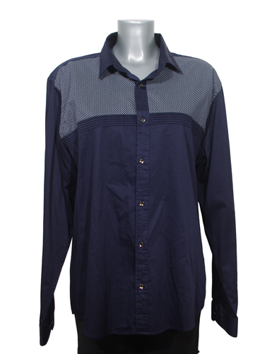 Chemise marine casual - - XXL - armand thiery - Modalova