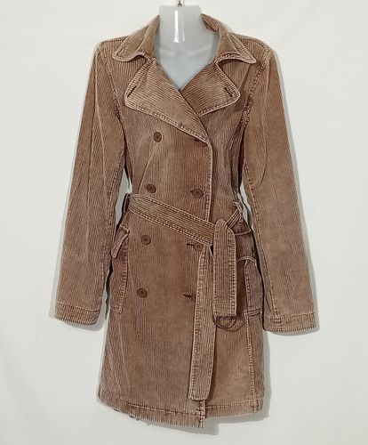 Trench intemporel en velours ctel beige - devided h&m - Modalova