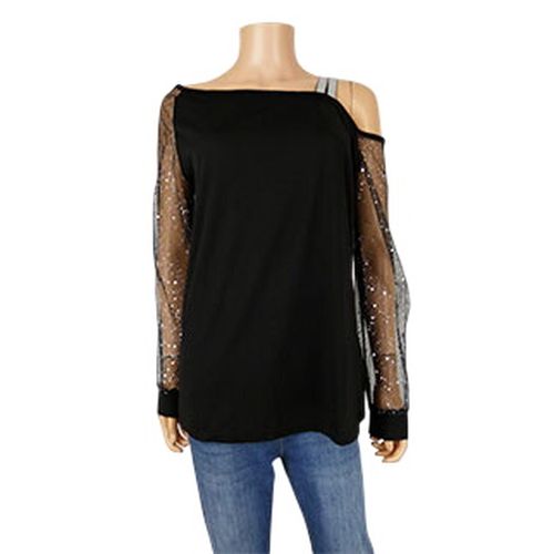 T-shirt avec manches transparentes - Taille M - Label Emmaus - Modalova