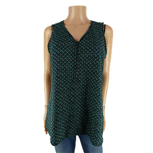 Blouse imprime vert - Taille L - bizzbee - Modalova