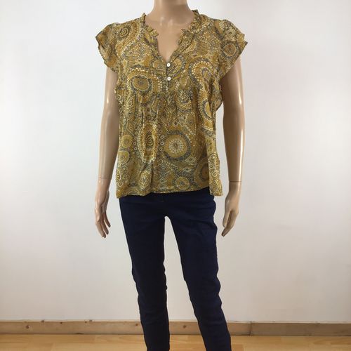 Blouse  motifs- - Taille 34 - cotlac - Modalova