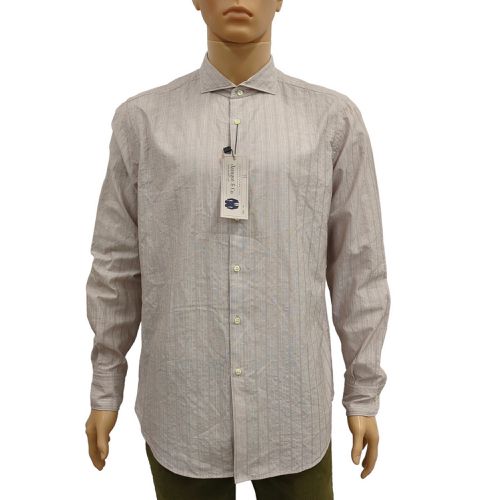 Neuf avec tiquette Chemise T 42 - 16  rayures beige ros - jamgot & co - Modalova