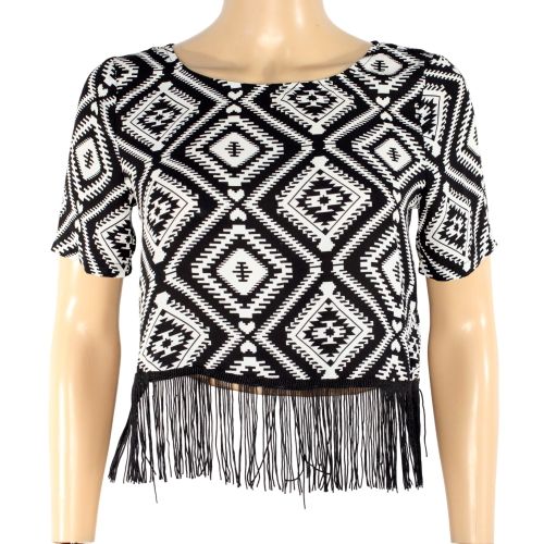 T-Shirt & Blanc DIVIDED H&M Taille 34 - divided h & m - Modalova
