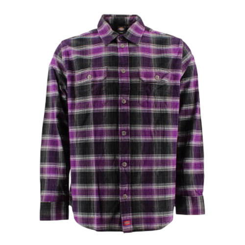 Chemise violette  carreaux - Taille L - dickies - Modalova