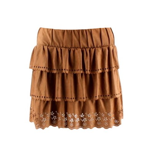 Jupe fantaisie velours - Taille 34 - mim - Modalova