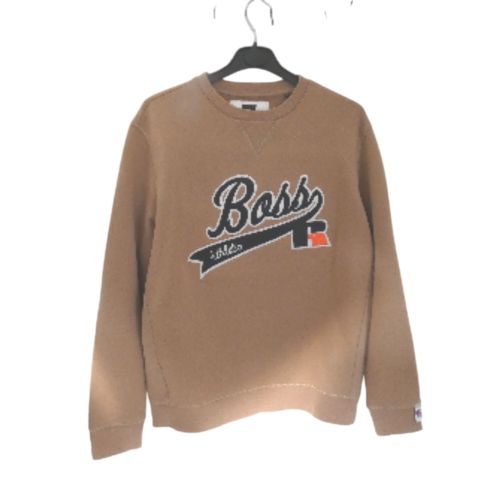 Sweatshirt beige Russell Athletic - Taille M - hugo boss - Modalova