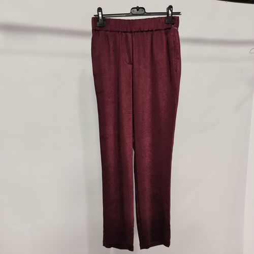 Pantalon droit rouge vin de dtente-RIU PARIS-38 - Label Emmaus - Modalova