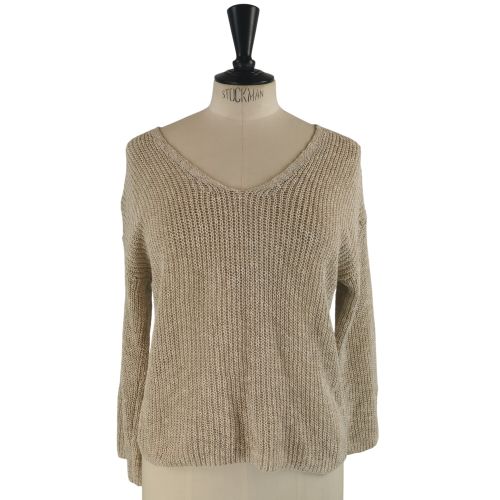 Pull MANGO TXS beige - mango basics - Modalova