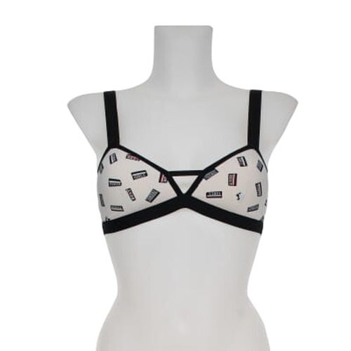Haut de maillot de bain avec imprims - Taille 80 B - Label Emmaus - Modalova
