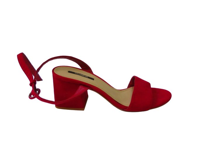 Chaussures ouvertes , rouge - bordeaux, Pointure 37 - pull and bear - Modalova