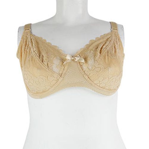 Soutien gorge 95E beige dentelle avec armatures - Label Emmaus - Modalova