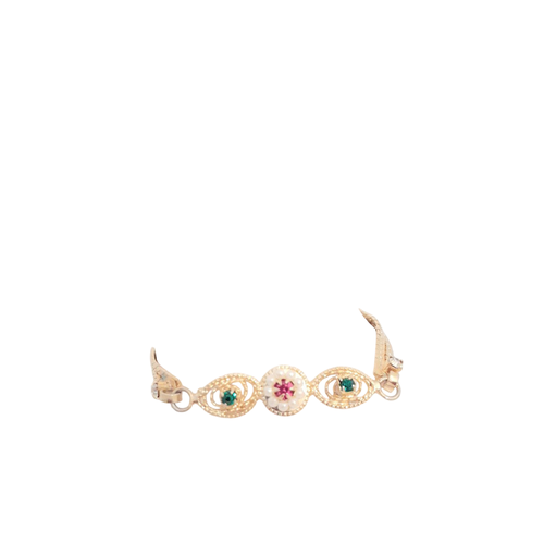 Bracelet dor aux perles - Label Emmaus - Modalova