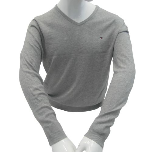 Pull col V taille (M) - tommy hilfiger - Modalova