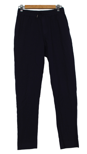 Pantalon marine chic dcontract - Sandro - 38 - sandro paris - Modalova