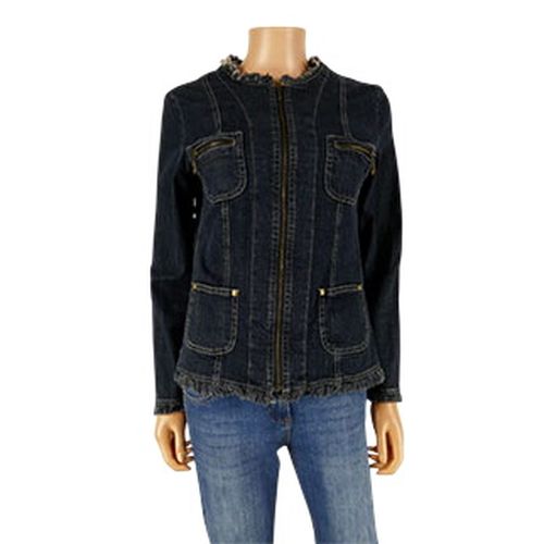 Veste en jean fonc - taille 38 - julie guerlande - Modalova