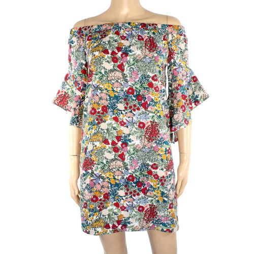 Robe Blanche Fleuris Estime Taille S - cache cache - Modalova